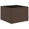 vidaXL Gartensofa-set mit Kissen mit Speicher 9 pcs Poly-Rattan