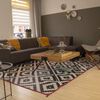 Bo-Camp Outdoor-Teppich Chill mat Lewisham 2x1,8 m M Schwarz und Wei&szlig;