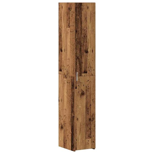vidaXL Highboard 2 pcs Altholz 30 x 42,5 x 185 cm