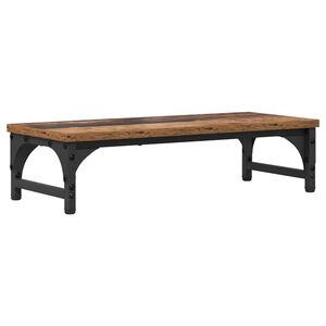 vidaXL Monitor Halterung Altholz 55 x 23 x 14 cm Holzwerkstoff