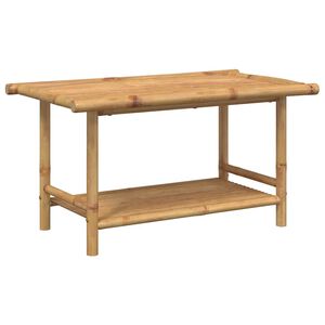 vidaXL Couchtisch 90x50x45 cm Bambus