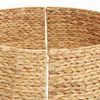 vidaXL Weihnachtsbaumkragen Braun 90 x 90 x 28 cm Wasserhyazinthe