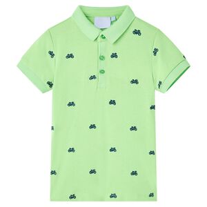 vidaXL Kinder-Poloshirt Neongr&uuml;n 92