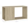 vidaXL TV-Schrank Sonoma-Eiche 60x24x32 cm Holzwerkstoff