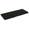 vidaXL Tischplatte 140x60x(2-6) cm Massivholz Behandelt Baumkante