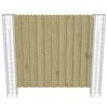vidaXL Zaunpfosten 2 pcs Silber 20 x 20 x 190 cm Metall