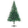 vidaXL K&uuml;nstlicher Weihnachtsbaum Beleuchtung Kugeln 210cm 910 Zweige