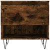 vidaXL Couchtische 2 Stk. R&auml;uchereiche 50x46x50 cm Holzwerkstoff