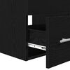 vidaXL Badezimmerm&ouml;bel-Set mit Schubladen Schwarz 41 x 38,5 x 48 cm