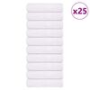 vidaXL Badet&uuml;cher FROGN 25 Stk. Wei&szlig; 100x150 cm 360 g/m&sup2;