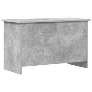vidaXL Aufbewahrungstruhe Betongrau 80 x 40 x 50 cm Holzwerkstoff