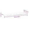 vidaXL Gartenbank-Kissen Floral Gr&uuml;n 180 x 50 x 4 cm Oxford Stoff