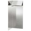 vidaXL Schneckenzaun Silber 10 x 10 x 25 cm Edelstahl