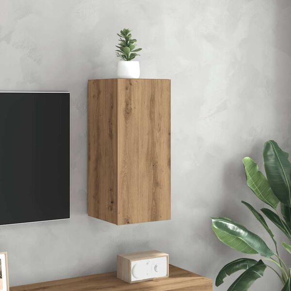 vidaXL TV-Schrank Artisan-Eiche 30,5x30x600 cm Holzwerkstoff