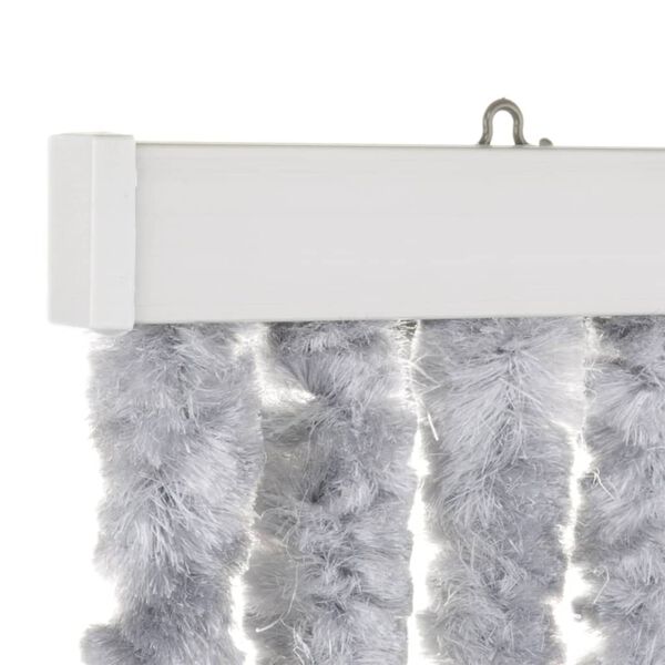 Travellife Insektenschutz f&uuml;r T&uuml;ren Chenille Rain 185x56 cm Grau/Blau