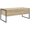 vidaXL Couchtisch mit Schubladen Sonoma 100 x 46 x 40 cm Holzwerkstoff