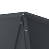 vidaXL Pflanzk&uuml;bel 2 pcs Anthrazit 30 x 30 x 75 cm Stahl