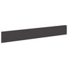 vidaXL Raseneinfassung 20 Stk. 100 x 15 cm Stahl Schwarz