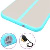 vidaXL Aufblasbares Gymnastik-Kissen mit Pumpe 500x100x10 cm PVC Gr&uuml;n
