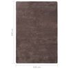 vidaXL Hochflor-Teppich Taupe 200x140 cm