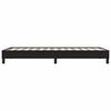 vidaXL Bettgestell ohne Matratze Schwarz 100x210 cm Samt