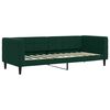 vidaXL Tagesbett Ausziehbar mit Schubladen Dunkelgr&uuml;n 80x200 cm Samt
