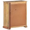 vidaXL Sideboard mit Buddha-Verkleidung 60x35x75cm Altholz Massivholz