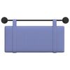 vidaXL H&auml;ngevorderseite Wandmontiert Jeans blau 100 x 55 x 5 cm Stoff