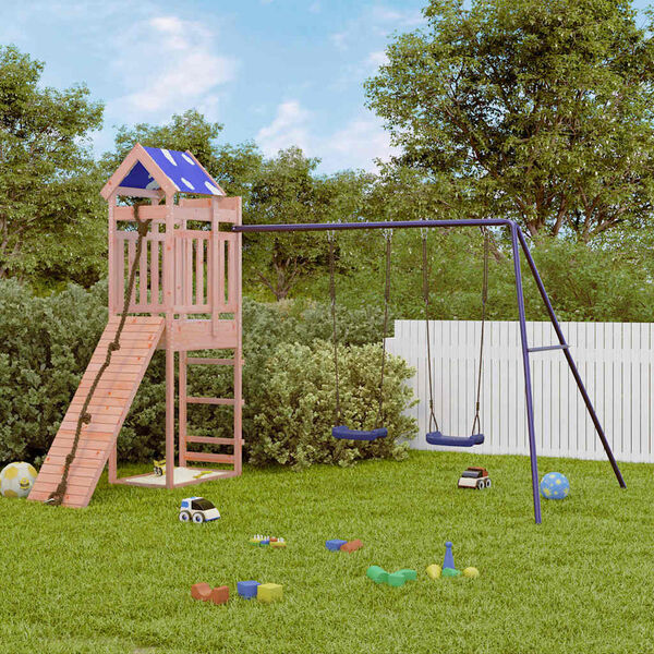 vidaXL Spielturm Massivholz Douglasie