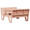 vidaXL Picknicktisch f&uuml;r Kinder 88x122x58 cm Massivholz Douglasie