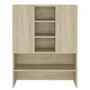 vidaXL Waschmaschinenschrank Sonoma-Eiche