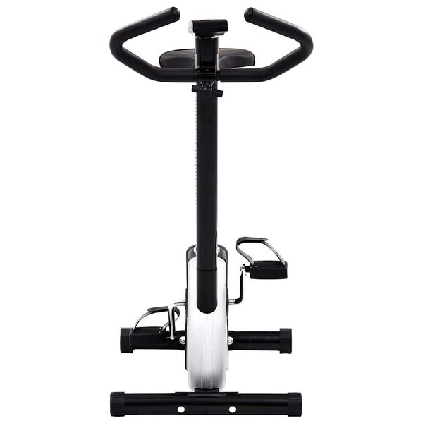 vidaXL Heimtrainer mit Riemenantrieb Schwarz