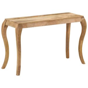 vidaXL Konsolentisch 118x38x76 cm Massivholz Mango