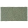 vidaXL Bereichsteppiche Olive Gr&uuml;n 60 x 110 cm Jute