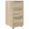 vidaXL Aufbewahrungsschrank 40 x 48 x 81 cm Holzwerkstoff Sonoma-Eiche