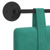vidaXL H&auml;ngevorderseite Wandmontiert T&uuml;rkis 190 x 55 x 5 cm Samt