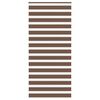 vidaXL Doppelrollo Braun 115x230 cm Stoffbreite 110,9 cm Polyester