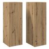 vidaXL TV-Schr&auml;nke 2 Stk. Artisan-Eiche 30,5x30x90 cm Holzwerkstoff