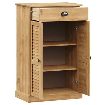 vidaXL Schuhschrank VIGO 60x35x96 cm Massivholz Kiefer