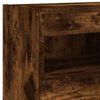 vidaXL TV-Wandschrank mit LED-Leuchten R&auml;uchereiche 40x30x40 cm