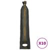 vidaXL Sands&auml;cke 10 Stk. Dunkelgr&uuml;n 103 x 25 cm HDPE