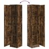 vidaXL Highboard Ger&auml;ucherte Eiche 35 x 39 x 168 cm