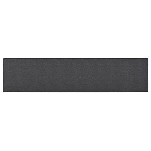 vidaXL Teppichl&auml;ufer Anthrazit 50x250 cm