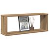 vidaXL Wandregale 4 Stk. Artisan-Eiche 60x15x23 cm Holzwerkstoff
