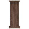 vidaXL Pflanzenst&auml;nder Eichen-Optik 33x33x80 cm Holzwerkstoff