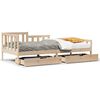 vidaXL Tagesbett mit Schubladen 90x200 cm Massivholz Kiefer