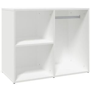 vidaXL Regal f&uuml;r Schminktisch Wei&szlig; 80x40x65 cm Holzwerkstoff