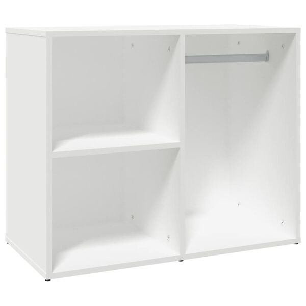 vidaXL Regal f&uuml;r Schminktisch Wei&szlig; 80x40x65 cm Holzwerkstoff