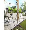 Luxform LED-Garten-Solarleuchte Lighthouse mit Stativ Kupfern Schwarz