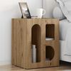 vidaXL Nachttisch Artisan-Eiche 40 x 35 x 50 cm Holzwerkstoff